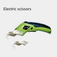 thumbnail image 1 of Rechargeable 50V CS4001 Electric Scissors with Portable Design - Multi-Purpose Tool for Fabric, Leather & Hardware Cutting, Easy to Operate, Durable Construction, Includes Orange USB Charging &, 1 of 5