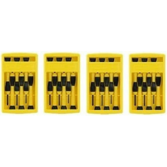 Stanley Precision Screwdriver Set 66-052 - 6 Piece Set - 4-Pack
