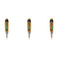 thumbnail image 3 of kurtrusly Zero Fire Line Identification Test Pen - Easy-to- And Reliable Digital Test Pencil Test Pencil Tester Tester Electrical black yellow with batteries 3Set, 3 of 6