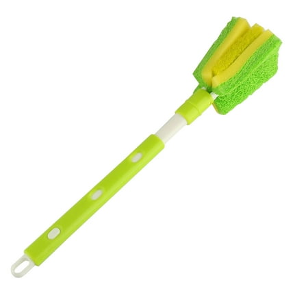 Glass Bowl Bottle Plastic Handle Soft Sponge Cleaning Brush Cleaner (Best Way To Clean A Glass Bowl)
