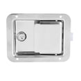 thumbnail image 6 of Hardware 4 Pack Stainless Steel Paddle Latch with Lock & Key - Single Point Handle for Door Trailer RV, 6 of 8