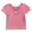 Watermelon Red, variant on Ketyyh-chn99 T Shirts for Youth Girls Girls T Shirt Cotton Summer Short Sleeve Shirt Cute Casual Fashion Round Neck Solid Color T Shirt Size for 6-7 Years,Watermelon Red