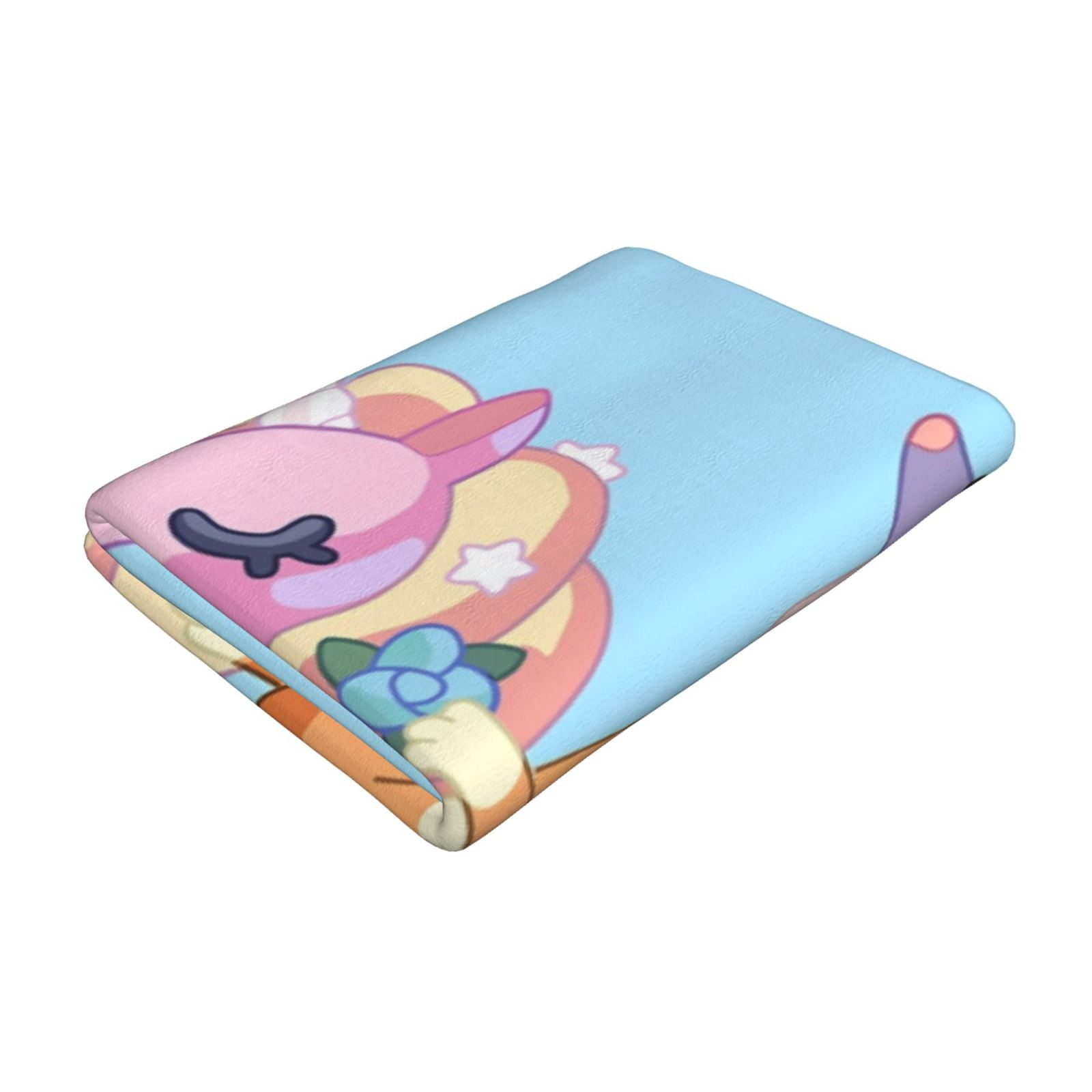 Johaoi Bluey Pattern Microfiber Thin Beach Towel,Sand Free Quick Dry Towels for Swimming Pool Camping Beach Accessories Travel Things,27.5x55in