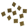 thumbnail image 3 of Juego de dados de 10 Uds., dados poliédricos, juegos de rol, juegos de rol acrílico DND, accesorio para juego de mesa, dados D8, 3 of 5
