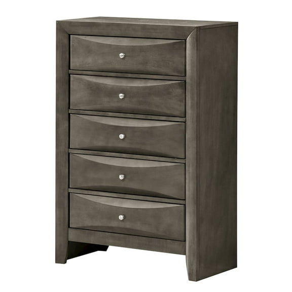 Glory Furniture Marilla Chest in Gray Color