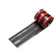 thumbnail image 4 of Soumake Car Styling Carbon Fiber Rubber Door Sill Protector Trim Strip Decor Sticker Practical, 4 of 6