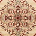 thumbnail image 4 of SAFAVIEH Mahal Garnet Oriental Area Rug, Cream/Red, 6'7" x 6'7" Round, 4 of 5