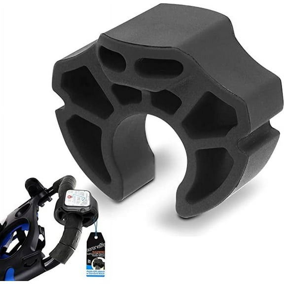 SereneLife Golf Cart Watch Holder Mount - Universal Silicone Mount for GPS or Standard Sports Watch, Fits Golf Carts with 1-inch Handle Tubing SLGZWHD