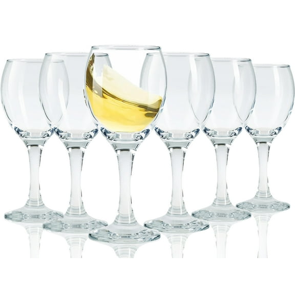 Limoncello Glasses Shot Glasses with Stem, Cordial Glasses Port Wine Glasses 4.5 oz(set of 6)