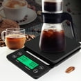thumbnail image 2 of 5KG Digital Coffee Scale with Timer Food Scale Digital Kitchen Scale LCD Display Scale Weight G oz ml lb for Manual Brew Pour Over Coffee Drip Baking and Cooking, 2 of 7
