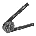 thumbnail image 1 of Miter Saw Protractor Aluminum Protractor Angle Finder with Inner Outer Scales for Carpenters Plumbers DIY Home Improvement Building Trades, 1 of 7