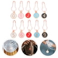 thumbnail image 4 of ColoMX Accesorios de tejido de 10 piezas Contador de hileras ROCHET MARCADOR DE CONTINADOR DE RODA PARA CORNADO DE CROCHE, 4 of 7