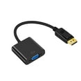 thumbnail image 1 of VGA Adapter Durable 3.5mm Audio Adapter Portable with Home Audio Interface for Video Stores (Black), 1 of 4