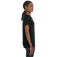 thumbnail image 2 of 780L Anvil Ladies' Midweight Mid-Scoop T-Shirt - Black - S, 2 of 2