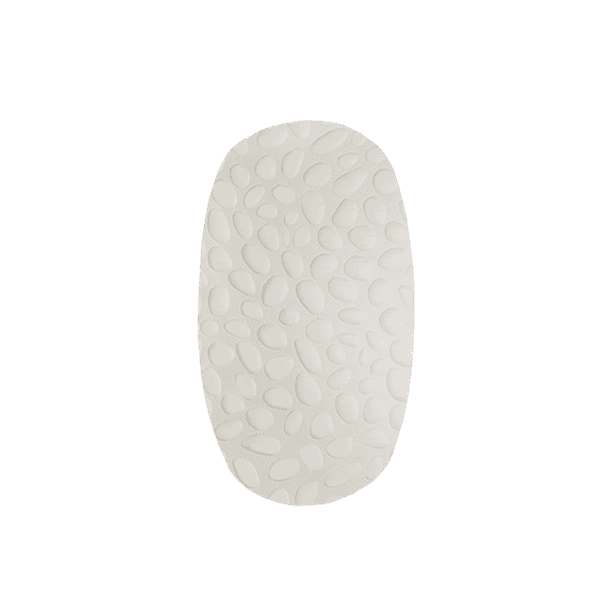 Nook Sleep Pebble Pure Organic Mattress (Cloud White) OVAL for Stokke