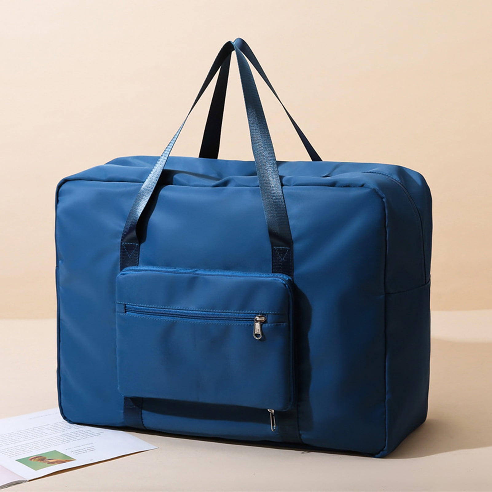 Waroomhouse Travel Bag Foldable Spacesaving Waterrepellent Large