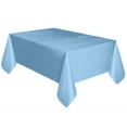 thumbnail image 3 of Sky Blue Solid Color Disposable Tablecloth, Square Shape, Birthday Party Table Cover - Disposable, Easy To Use, Convenient For Parties, Solid Color Design, Square Tablecloth - For, 3 of 7