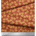 thumbnail image 3 of Soimoi Rayon Fabric Text & Tiger Face Cartoon Print Fabric by Yard 56 Inch Wide, 3 of 3