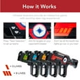 Best Choice Products Laser Tag Blasters Set of 4 with Lights & Sounds