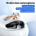 thumbnail image 3 of 4K XV15 Smart Camera audio video Glasses Sports DV Glasses  Bluetooth music,mart Glasses Camera, Video Glasses, Videos Recorder And Recorder Glasses ,Body Camera, 3 of 22