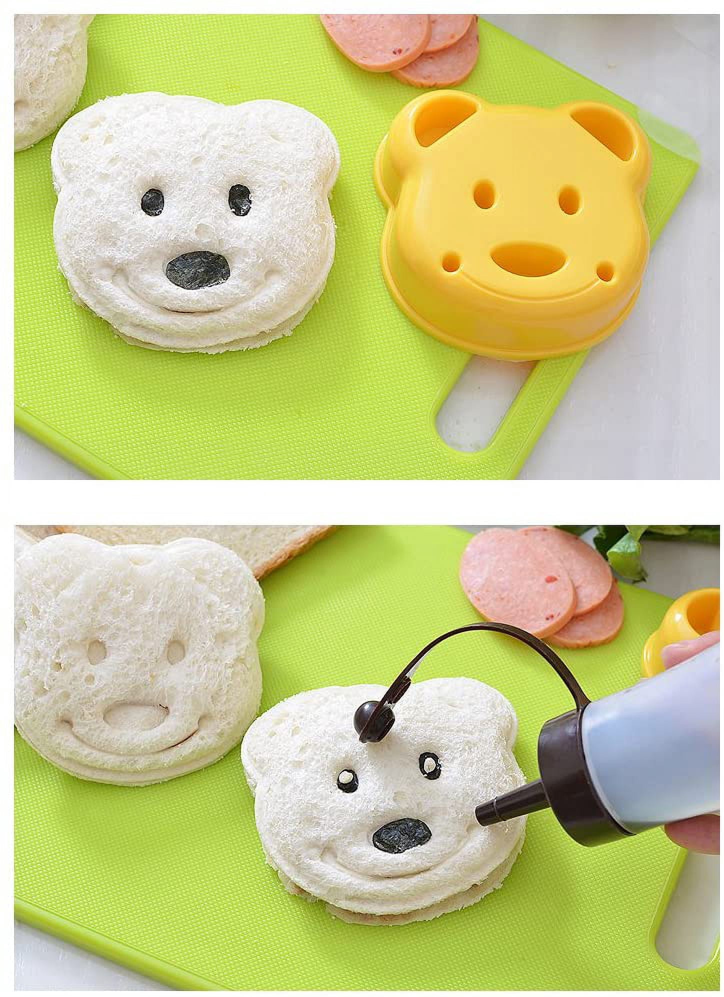 Moule à Sandwich en Forme d'Ours, Moule à Sandwich pour Enfants