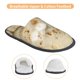 thumbnail image 3 of Fotbe Taco Tortillas Pantuflas Peludas para Mujer con Estampado, Zapatillas de Peluche, Zapatos de Invierno para Casa, Uso Interior y Exterior-Medium, 3 of 8