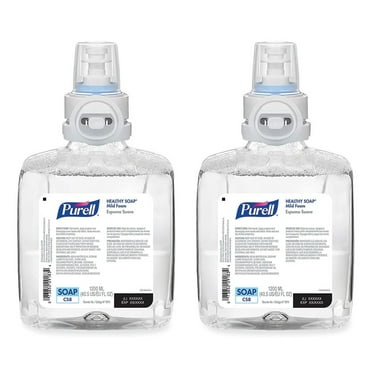 PURELL 7874-02 1200 ml Fragrance-Free Professional HEALTHY SOAP Mild Foam for CS8 Dispensers (2/Carton)