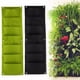 thumbnail image 5 of Toystoory Jardinera De Jardín Vertical No Tejida Plantación Montada En La Pared Bolsa De Cultivo De Vegetales De 7 Flores - Verde Jardín y Patio, 5 of 6