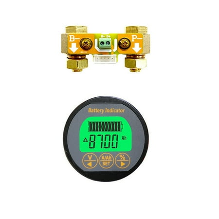 

Battery Monitor DC 0-80V0-350A SOC AH VOLT AMP Capacity Tester Voltmeter Ammeter