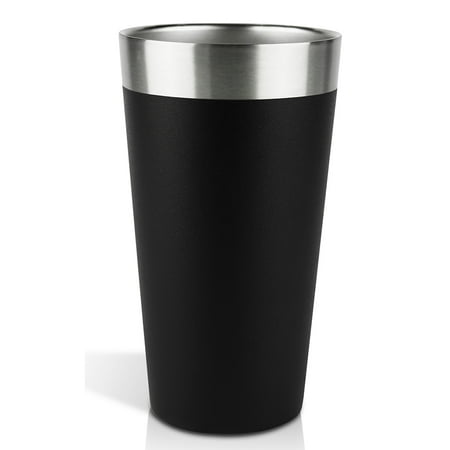 Mira Vacuum Insulated Beer Tumbler Double Wall Stainless Steel Beverage Mug Durable True Pint Glass Cup Keeps Your Drink Cold Hot Sweat Free 1 16 Oz Black Brickseek - Double Wall Insulated Beer Glass Mira Vacuum Insulated Beer Tumbler Double Wall Stainless Steel Beverage Mug Durable True Pint Glass Cup Keeps Your Drink Cold Hot Sweat Free 1 16 Oz Black Brickseek - Double Wall Insulated Beer Glass
