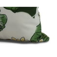 thumbnail image 2 of Simply Daisy, 16" x 16" Lotokoi, Floral Print Outdoor Pillow, Green, 2 of 2
