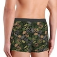 thumbnail image 5 of Bingfone Camouflage Skulls Men's Underwear - Casual Stretch Boxer Briefs-Small, 5 of 9