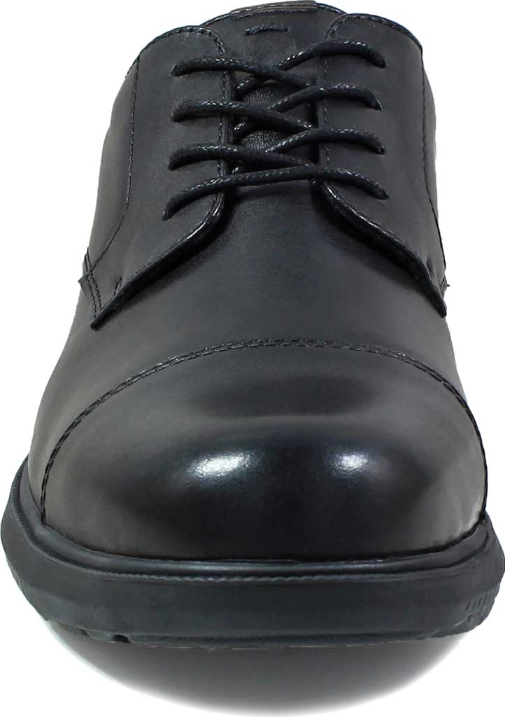 Men's Nunn Bush Melvin St. Cap Toe Derby Shoe Black Leather 12 M - image 4 of 7