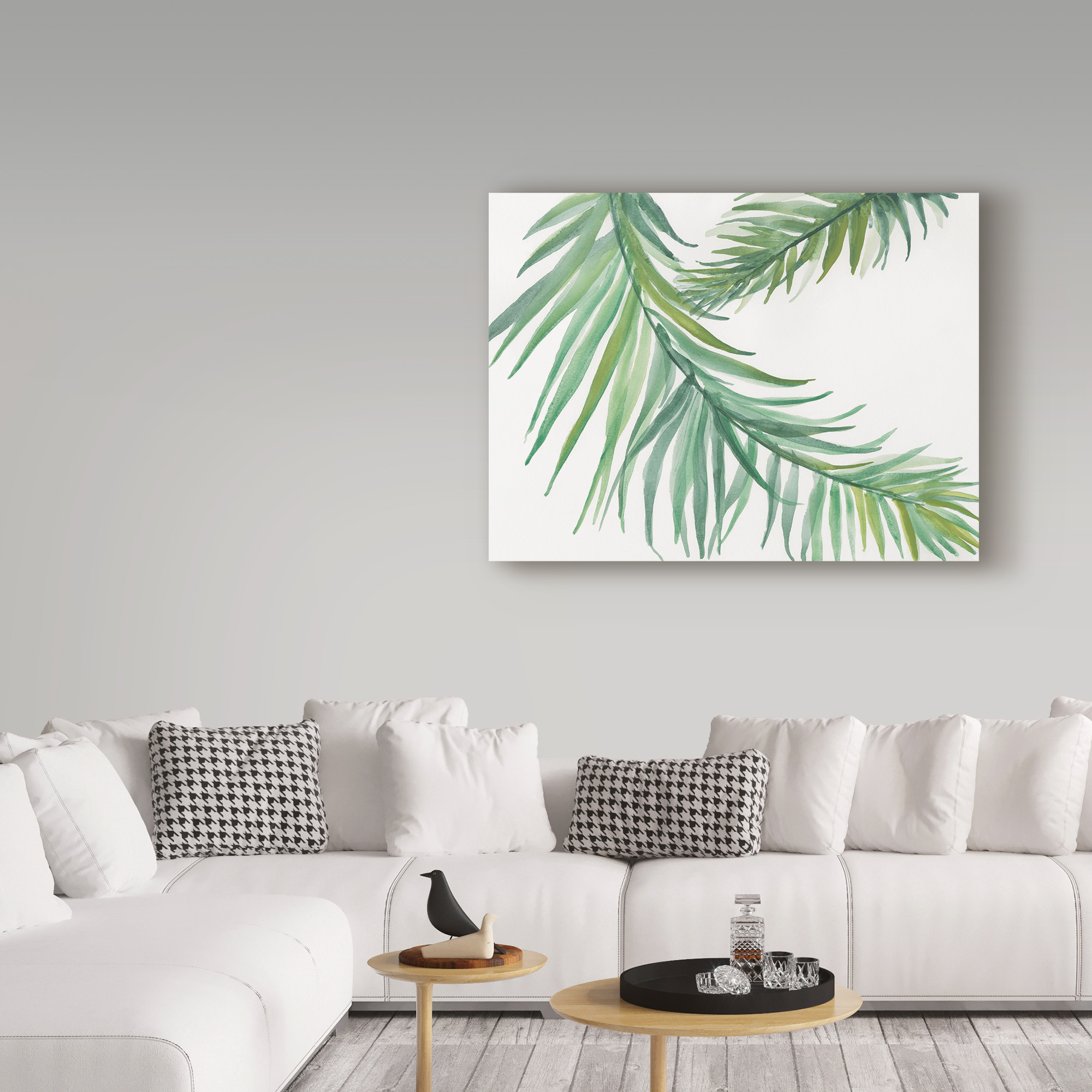 Trademark Fine Art 'Ferns Square IV' Canvas Art by Chris Paschke