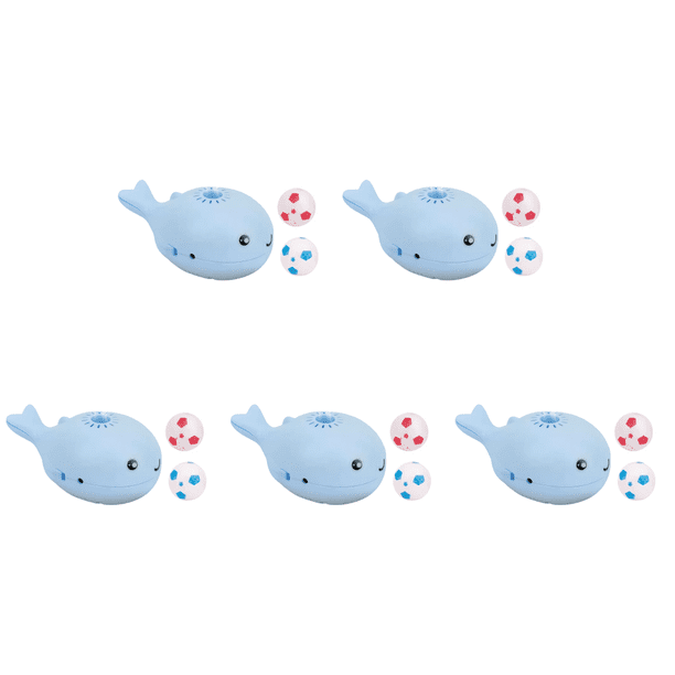 Ballena Eléctrica Gato Toy Con Ventilador Y Pelota para Gatitos () Azul
