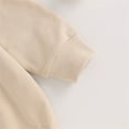 thumbnail image 4 of WIBACKER Infant Baby Girl Bodysuit Sister Matching Sweatshirt Romper Fall Winter Clothes LIL SIS, 4 of 10