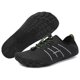 thumbnail image 1 of Zapatos Agua Secado Rápido Descalzo Aqua Calcetines Playa para Hombres Mujeres (42) Negro, 1 of 9