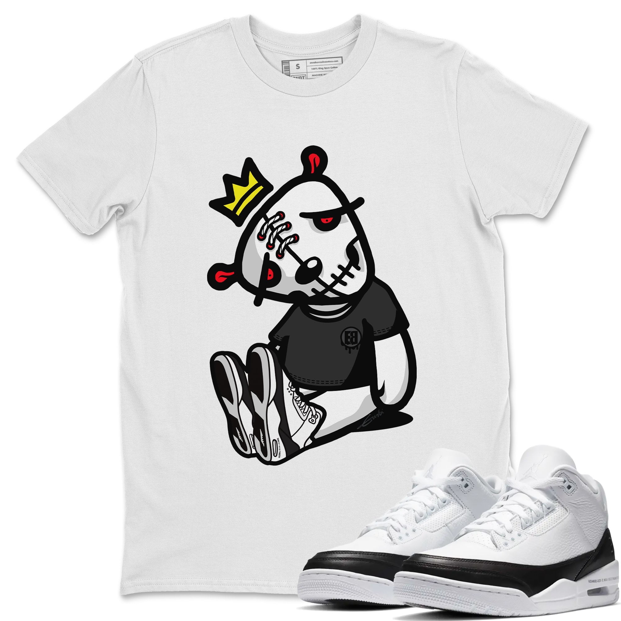 Dead Dolls T Shirt Jordan 3 Retro Fragment Sneaker Matching Outfit Aj3 Top White Xx Large Walmart Com Dead Dolls T Shirt Jordan 3 Retro Fragment Sneaker Matching Outfit Aj3 Top White Xx Large Walmart Com