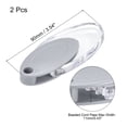 thumbnail image 2 of Uxcell Blinds Chain Handle, 2Pack 90mm Roller Shade Cord Weights for Window Parts, Grey, 2 of 6