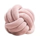 thumbnail image 3 of almohada de bola de nudo,Almohada de bola de nudo suave,almohada anudada de tiro redondo,Almohada de tiro Cojín Almohada de felpa Juguete de peluche,Sillas de cama de utilería de rosa, 3 of 9