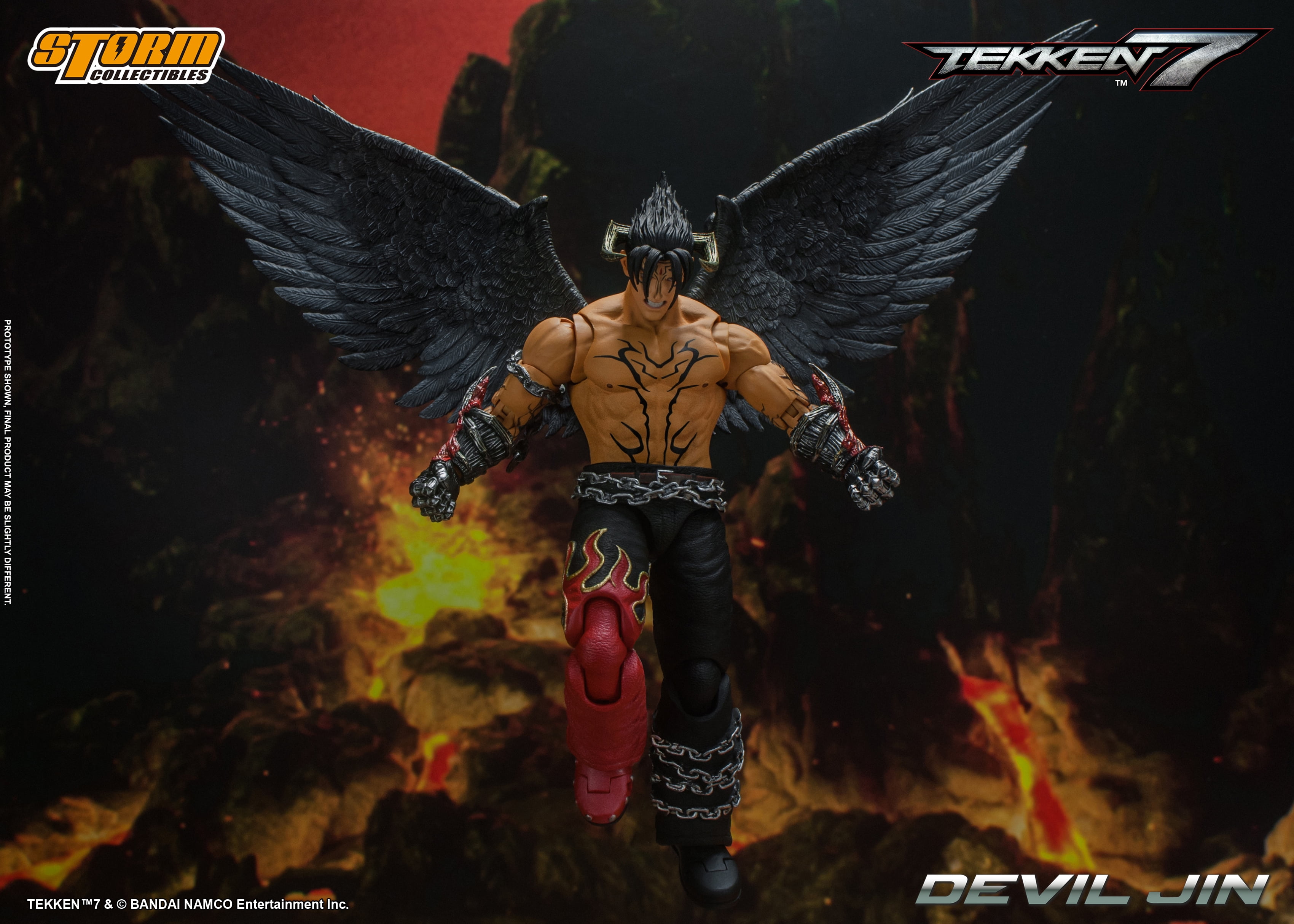 Storm Collectibles鉄拳TEKKENデビル仁 Devil Jin Amazon.com: Storm Collectibles - Tekken 7 - Devil Jin, 1/12 Action