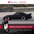thumbnail image 2 of Aceite para engranajes Idemitsu Racing 75W-90 946 ml, 2 of 7