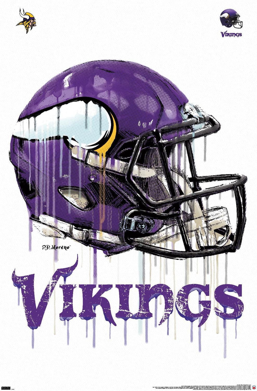 NFL Minnesota Vikings - Casque anti-goutte 20