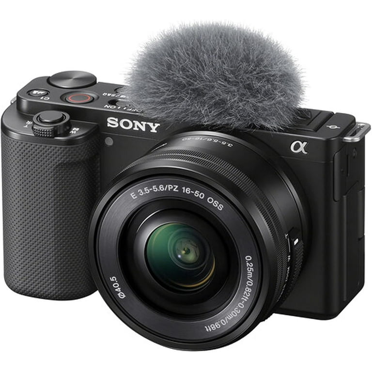 Sony ZV-E10 Mirrorless Camera with 16-50mm Lens + 64GB SD Card and More