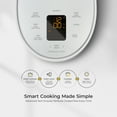 thumbnail image 3 of CUCKOO Micom Rice Cooker 3-Cup Uncooked / 6-Cup Cooked with Nonstick Inner Pot, Small Rice Maker with 8 Menu Options, Fuzzy Logic Technology, Auto Clean, Quick Rice Mode, White (CR-0375FW), 3 of 7