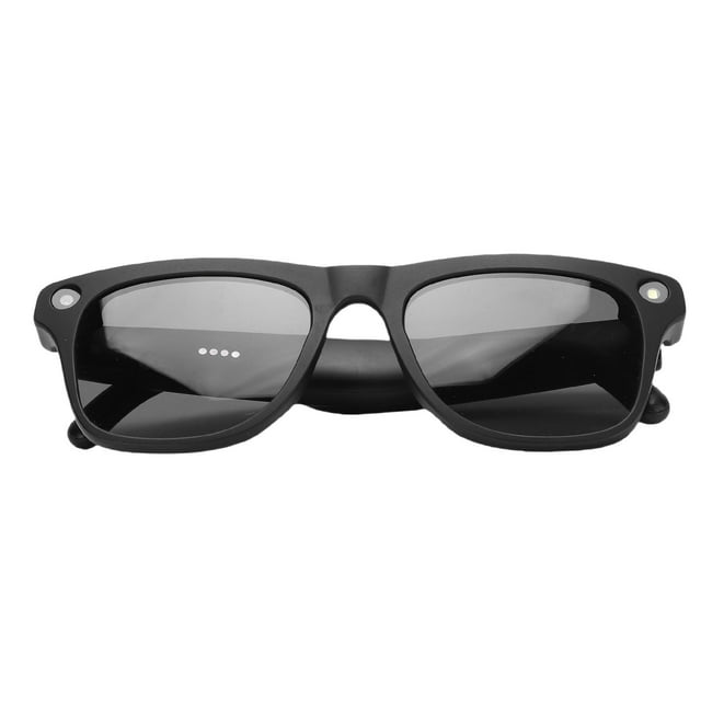 Smart Glasses with Camera for Men & Women, 5.4, AI Visual Dialogue, Real Time Translation, Voice to Text Transcription, External Speakers