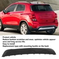 thumbnail image 3 of Bumper Valance Panel, Multifunctional Rear Bumper Lower Skid Plate Simple Installation  For Trax 2016 To 2022 Silver,Black, 3 of 8