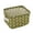 Green, variant on Bdday Storage Containers Canvas Storage Bins Basket Organizers Foldable Fabric Cotton Linen Storage Bins for Makeup Book Baby Toy Basket Laundry Room Storage