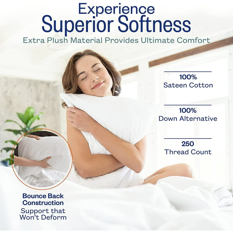  MyPillow Premium Bed Pillow Set of 2 King Firm : Health &  Household
