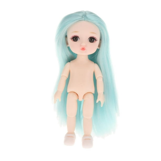 1/12 , , Cuerpo Desnudo, Ojos 3D, Juguete para , 13 Articulaciones - 3 Estilo 3 CUTICAT Cuerpo de muñeca articulado BJD